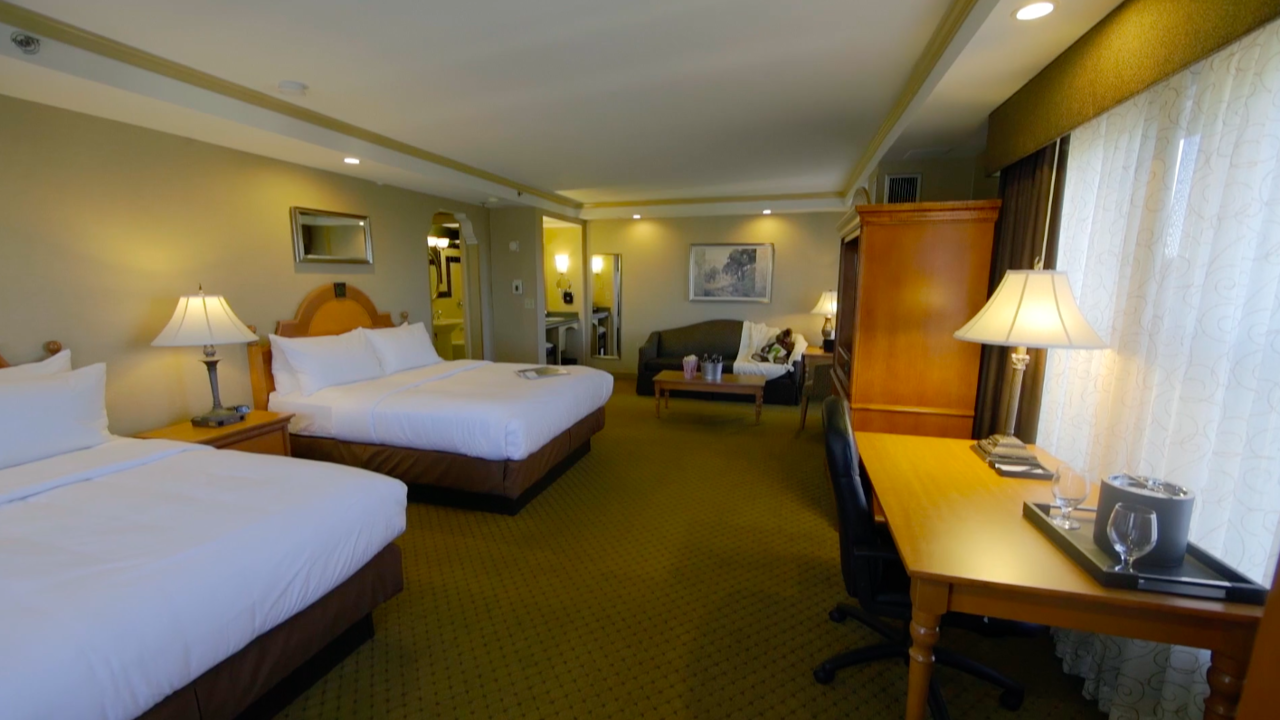 Ambassador Hotel Double Queen Room